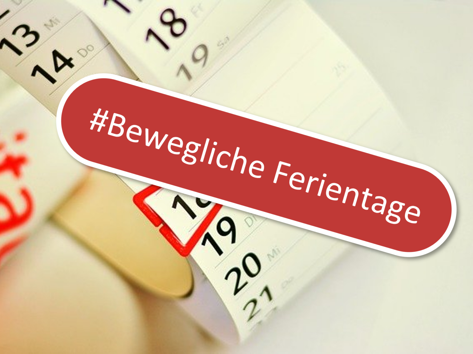  Bewegliche Ferientage im Schuljahr 2021/2022 – Richard-von-Weizsäcker 